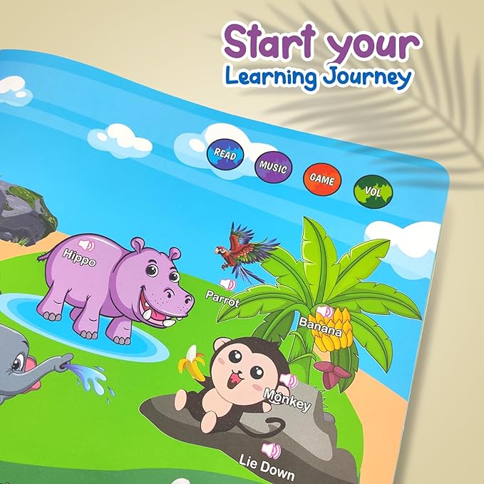 KidCuri Screen-Free Smart Book(1–5 Years)